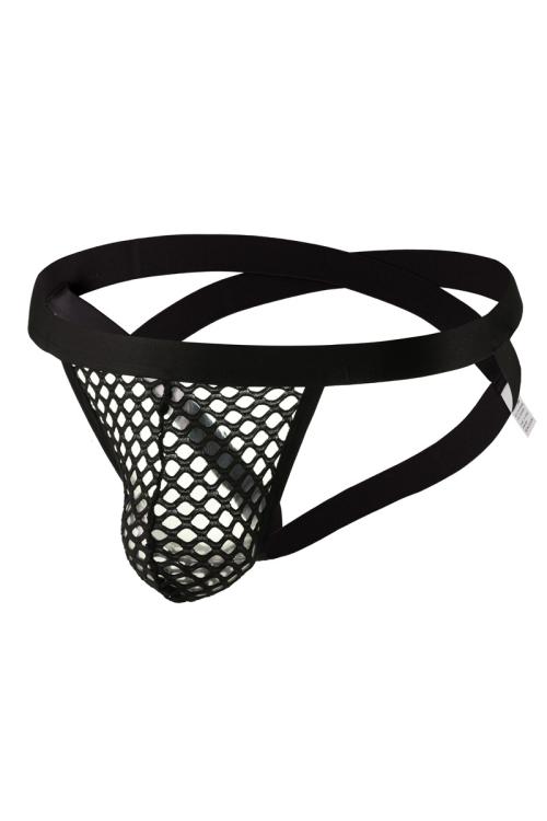 كلوت رجالي شبكي من الدانتيل – ملابس داخلية من النايلون المثقب للمتزوجين هدية عرسان